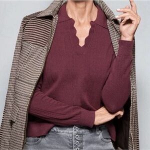 CAbi Athena Knit Pullover Sweater Top